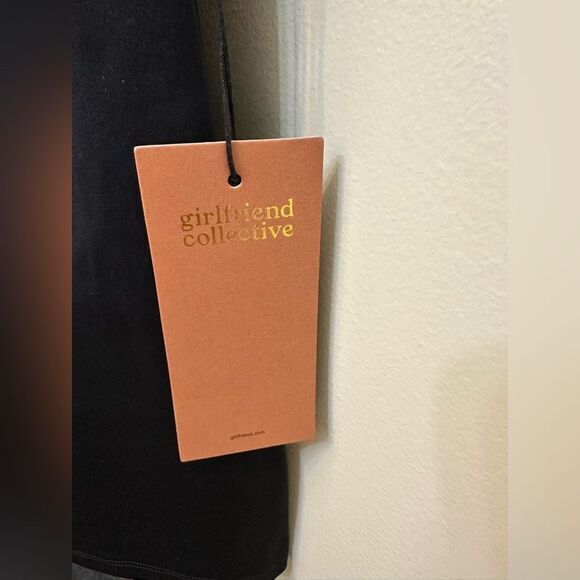 Girlfriend Collective Black Bike Unitard Large - Picture 5 of 8